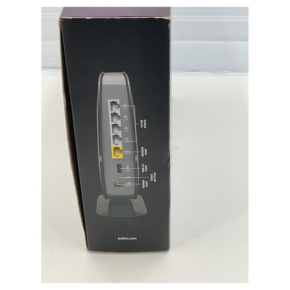 Belkin AC1200 DB Wi-Fi‎ Dual-Band AC+ Router - Picture 3 of 5